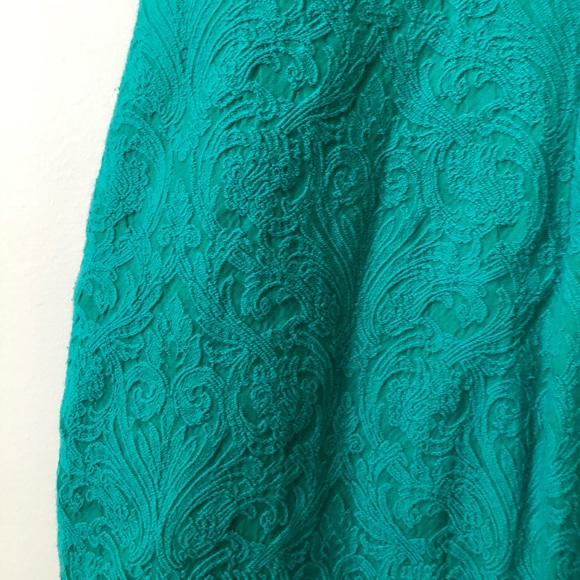 ZARA Green fitted dress - Picture 6 of 6